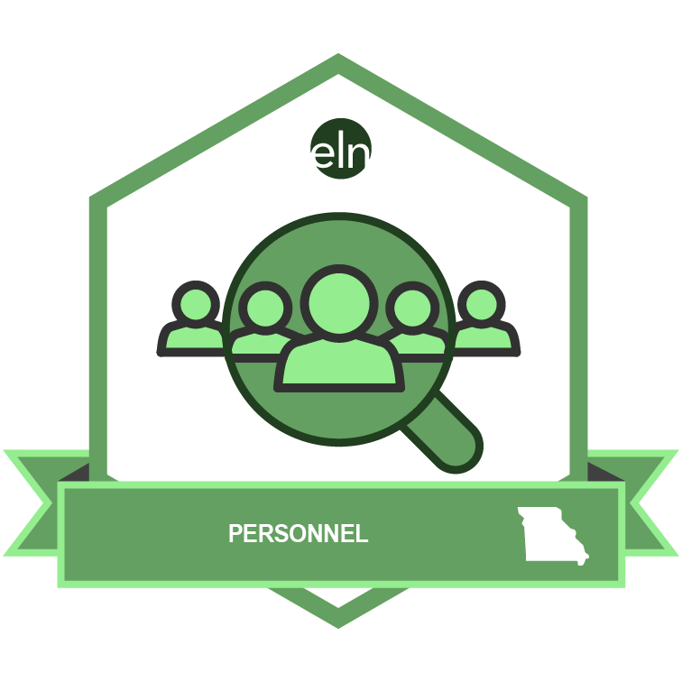 Personnel Micro-Credential (MO)